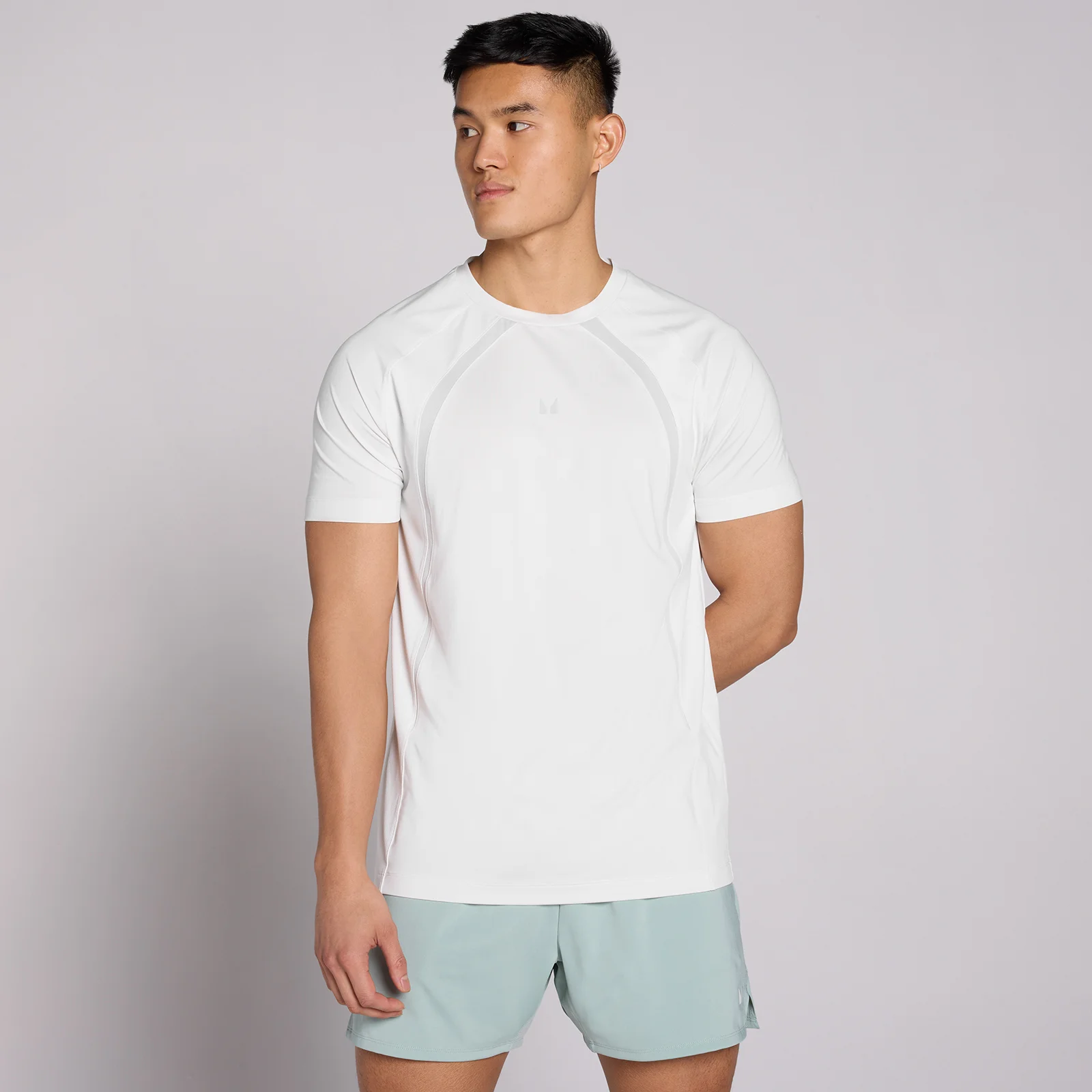 MP Men's Tempo Panel T-Shirt - Cloudy Grey - M Slika 1