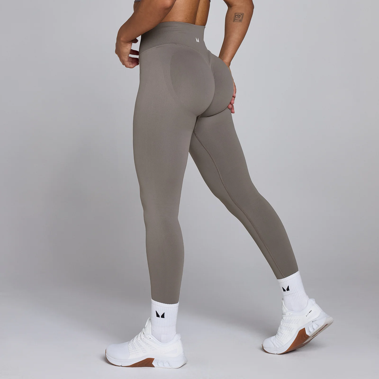 MP Women's Lift Seamless Scrunch Leggings - Dark Truffle - XXL Slika 1