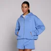 MP Women's Basics Zip Through Hoodie - Cornflower Blue