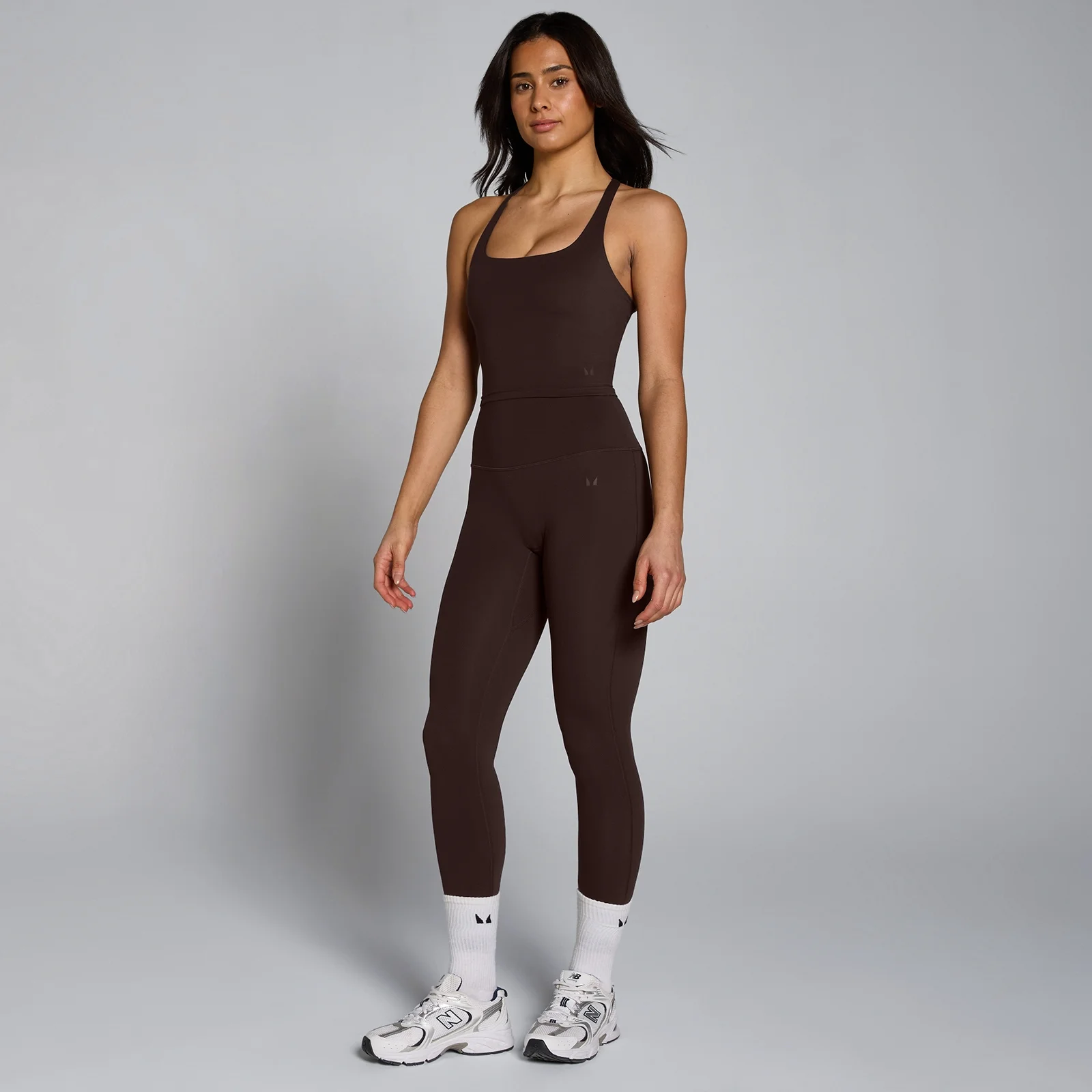 MP Women's Tempo Strappy Racerback Vest - Cocoa - S Slika 3