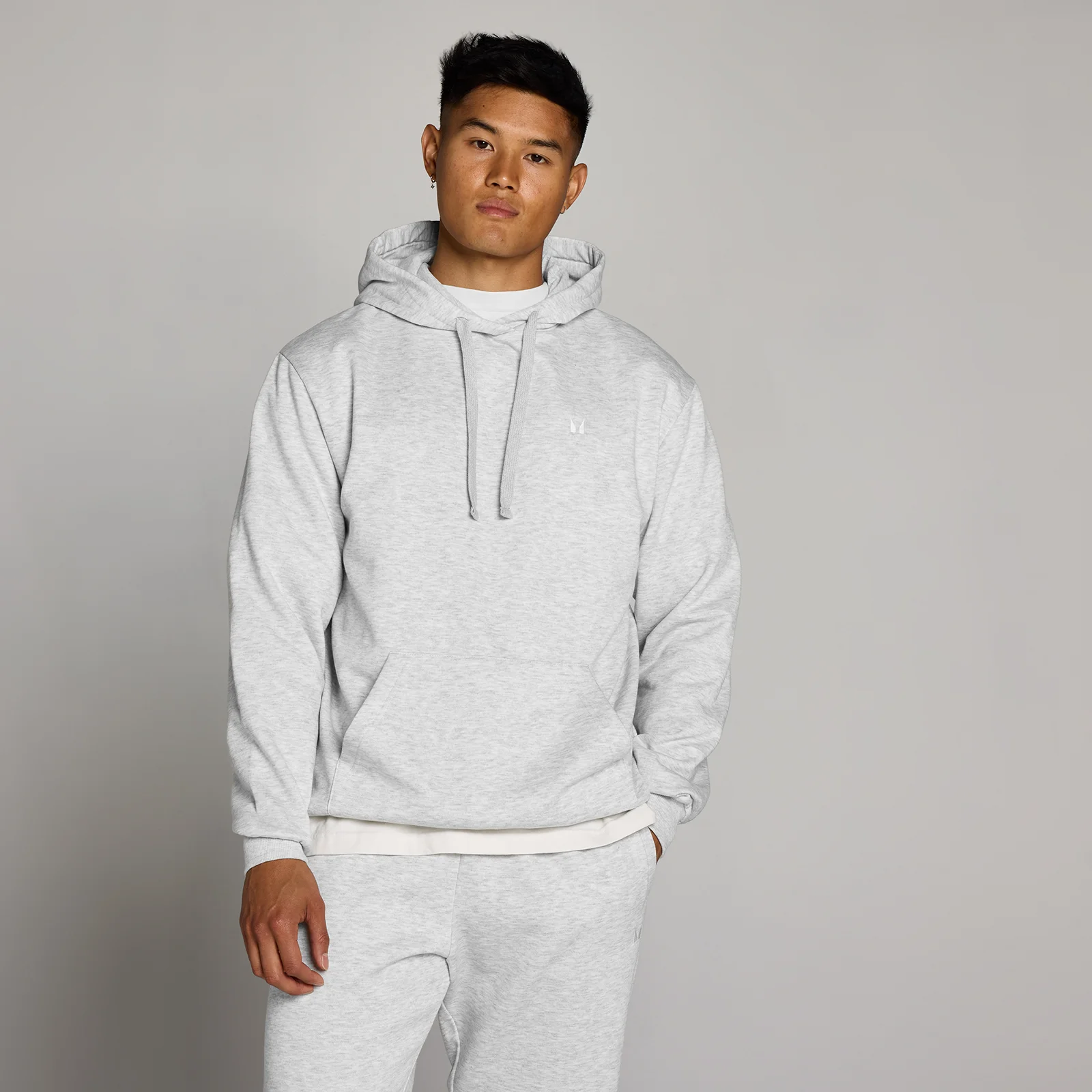MP Men's Rest Day Hoodie - Light Grey Marl - XXL Slika 1