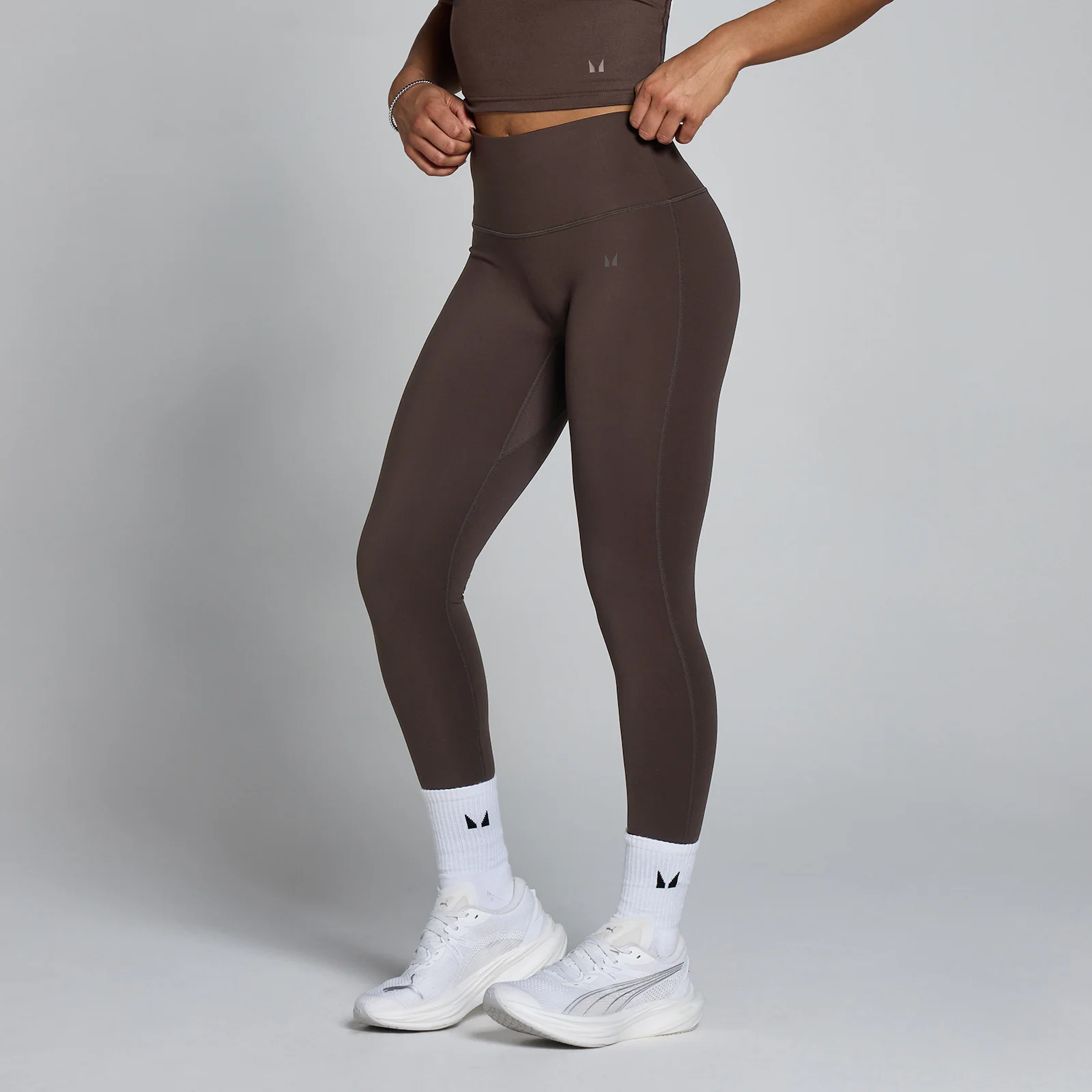 MP Women's Tempo High Waisted Leggings - Cocoa - S Slika 1