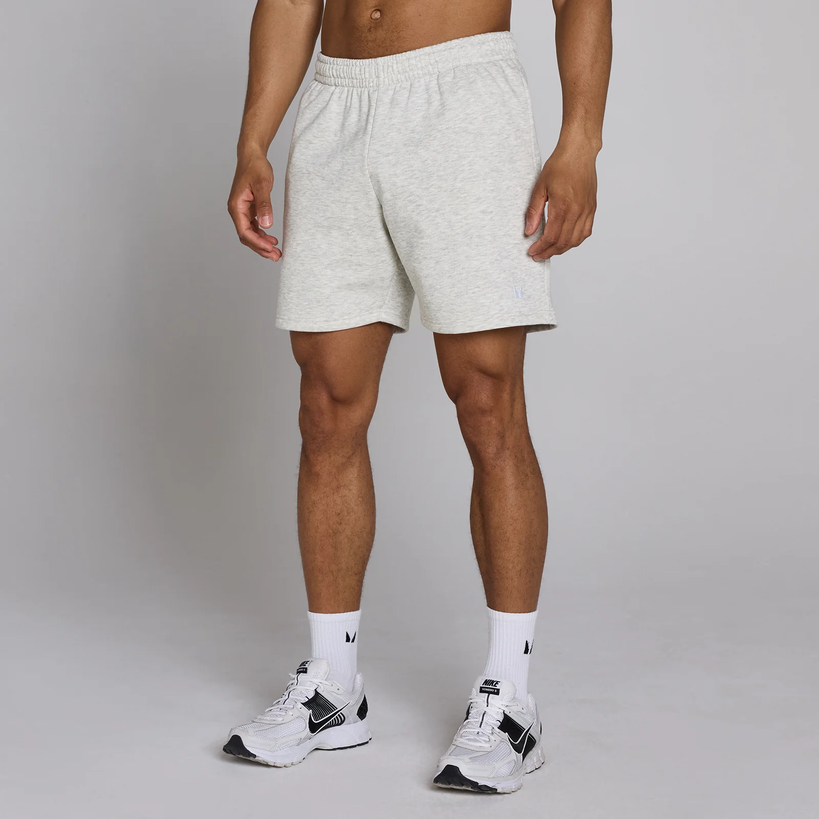 MP Men's Rest Day 7" Sweat Short - Light Grey Marl - M Slika 1