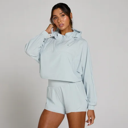 MP ženska tkana jakna Tempo Ultra 1/4 Zip - Plava