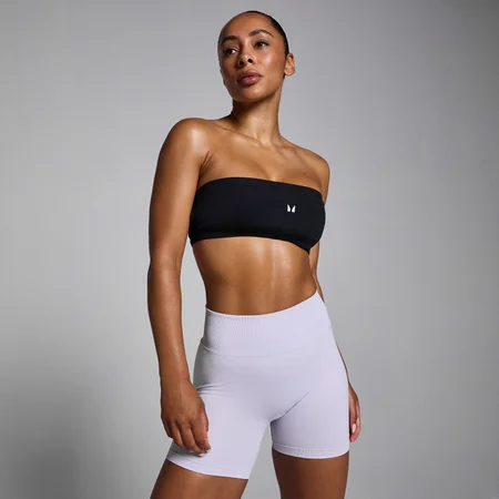 MP ženski Lift sportski grudnjak bandeau - Crna