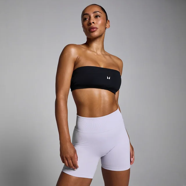 MP ženski Lift sportski grudnjak bandeau - Crna