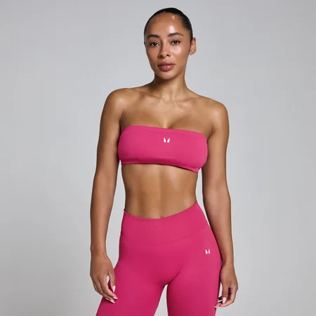 MP ženski Lift bandeau sportski grudnjak - Bold Berry