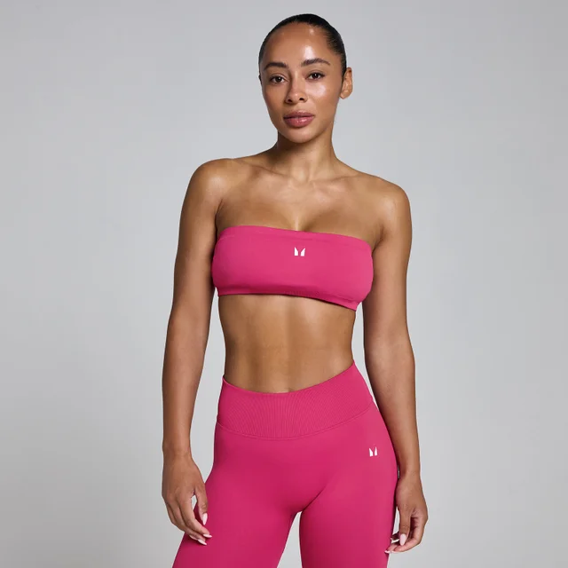 MP ženski Lift bandeau sportski grudnjak - Bold Berry