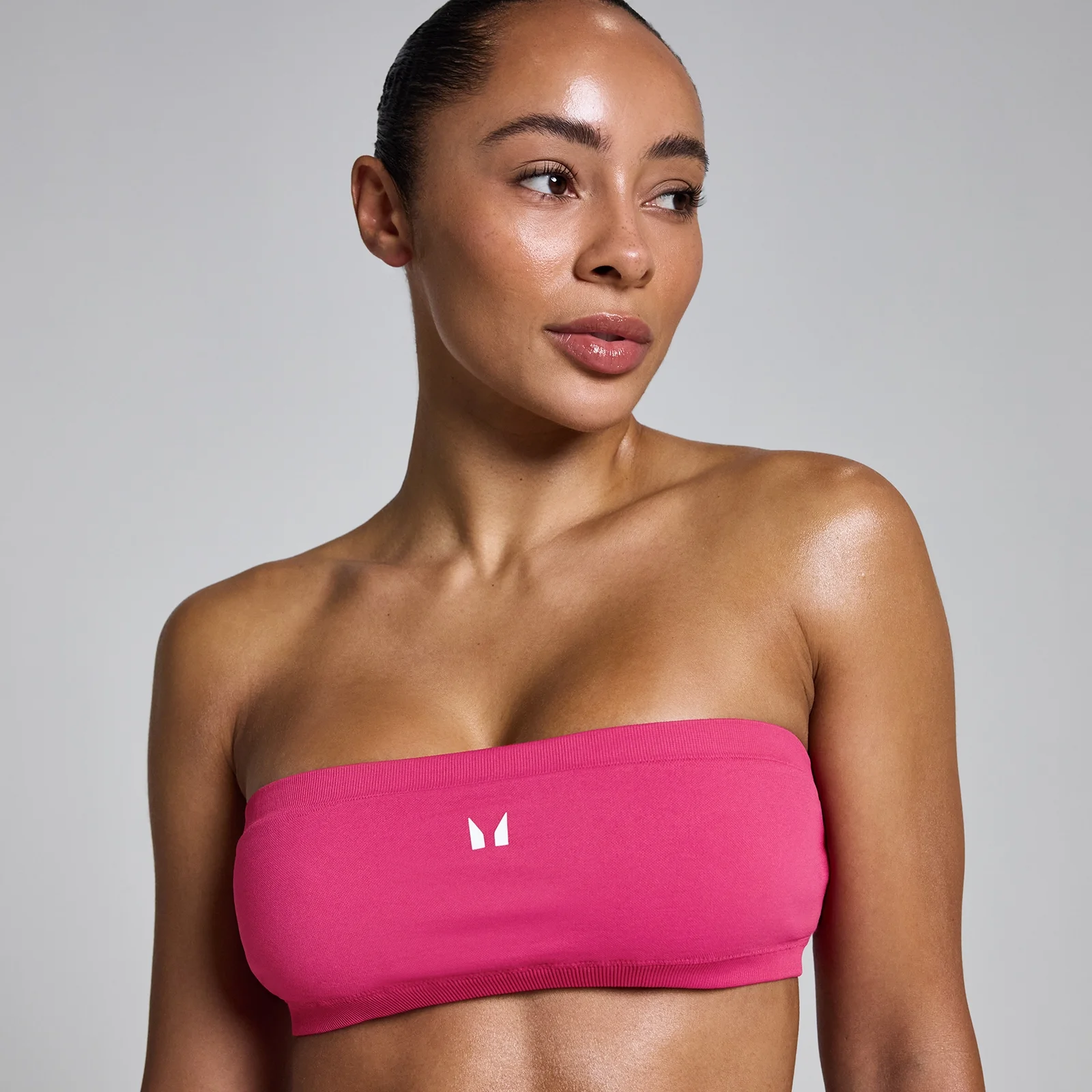 MP ženski Lift bandeau sportski grudnjak - Bold Berry - S Slika 3