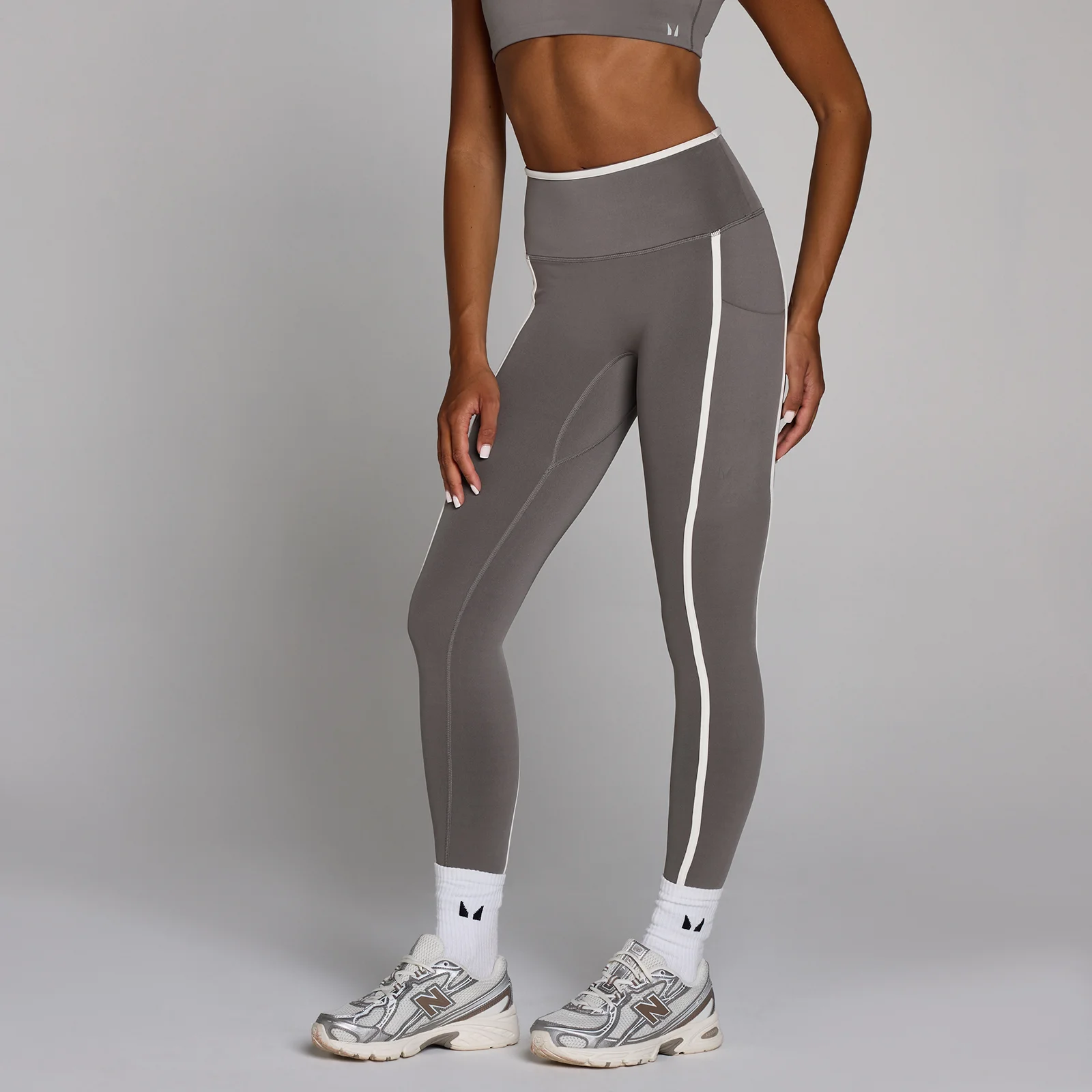 MP Women's Velocity Contrast Legging - Ash Grey - S Slika 1