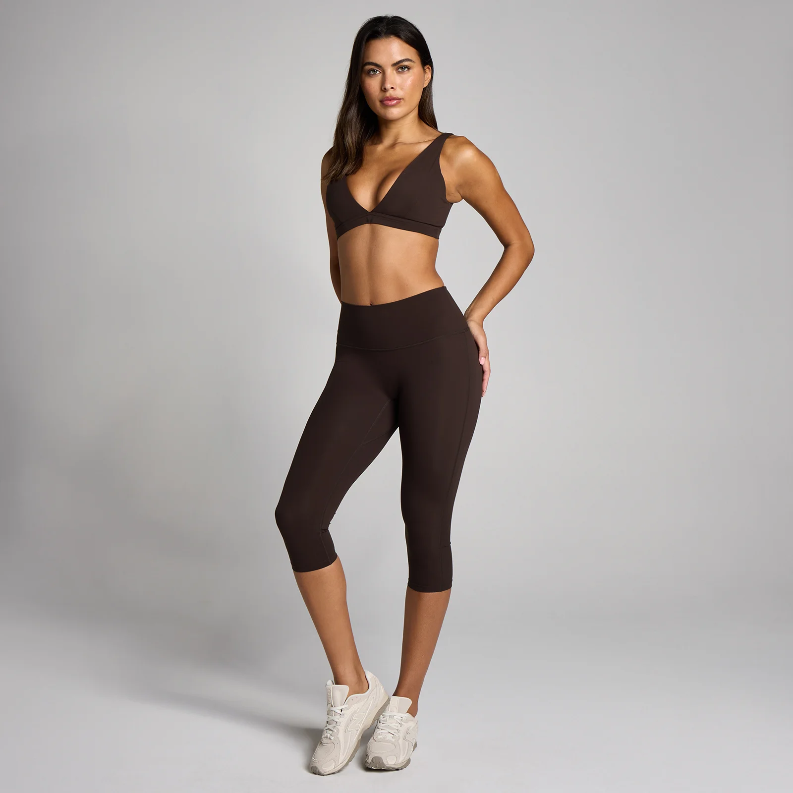 MP Ženska Tempo Capri Leggings - Kakao - S Slika 3