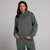 MP ženska Basics oversized majica s kapuljačom - Tamno siva