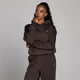 MP Women's Basics majica s kapuljačom oversized - Kakao