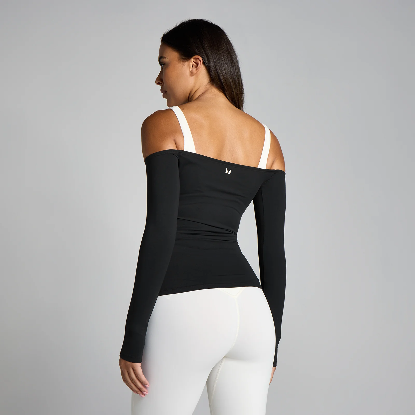 MP Ženska Tempo Off The Shoulder LS Top - Crna - S Slika 2