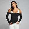 MP Ženska Tempo Off The Shoulder LS Top - Crna