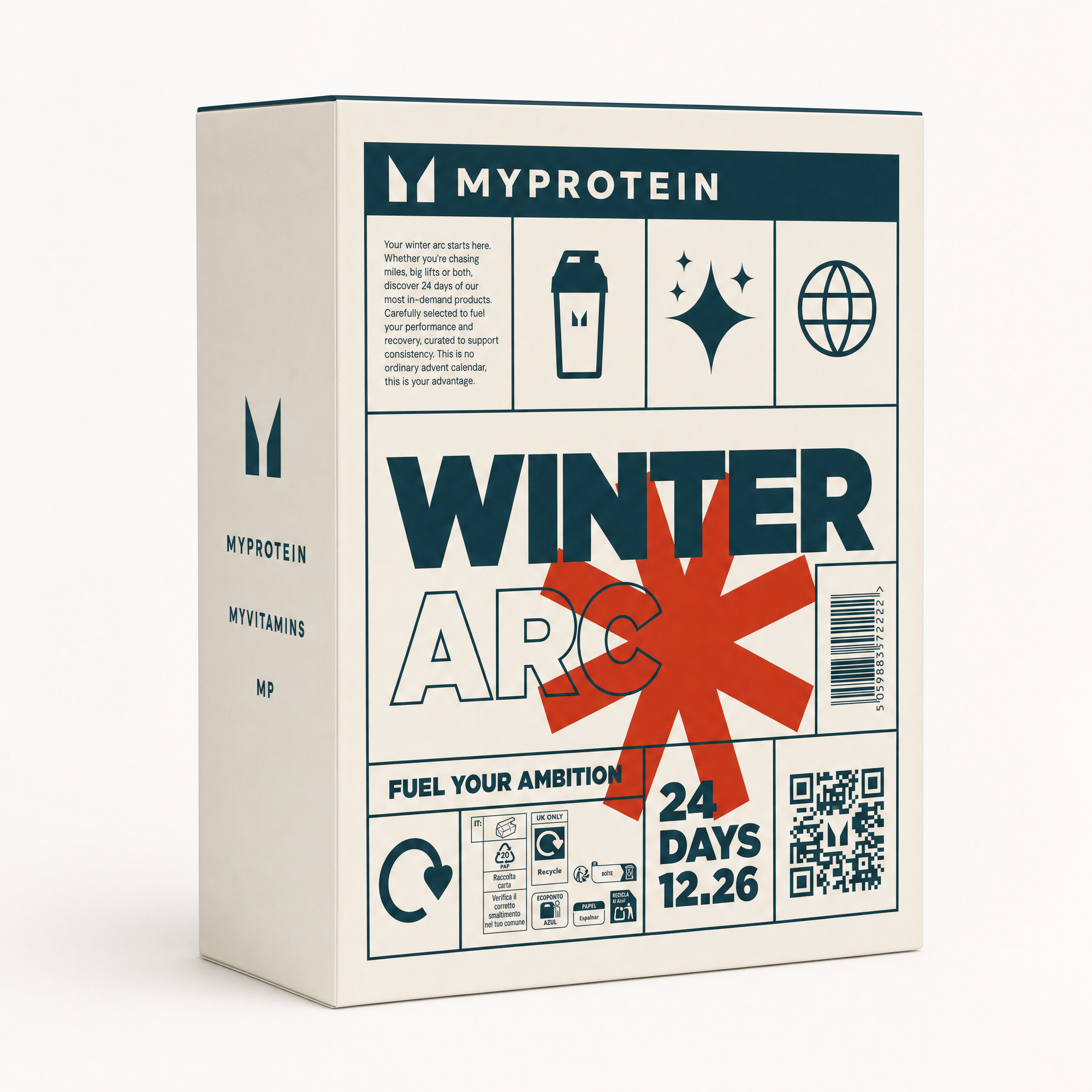 Myprotein Adventski Kalendar 2026 Slika 1