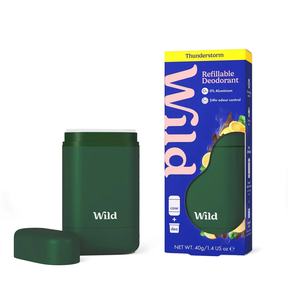 Wild Men's Green Case and Thunderstorm Deo 40g Slika 1