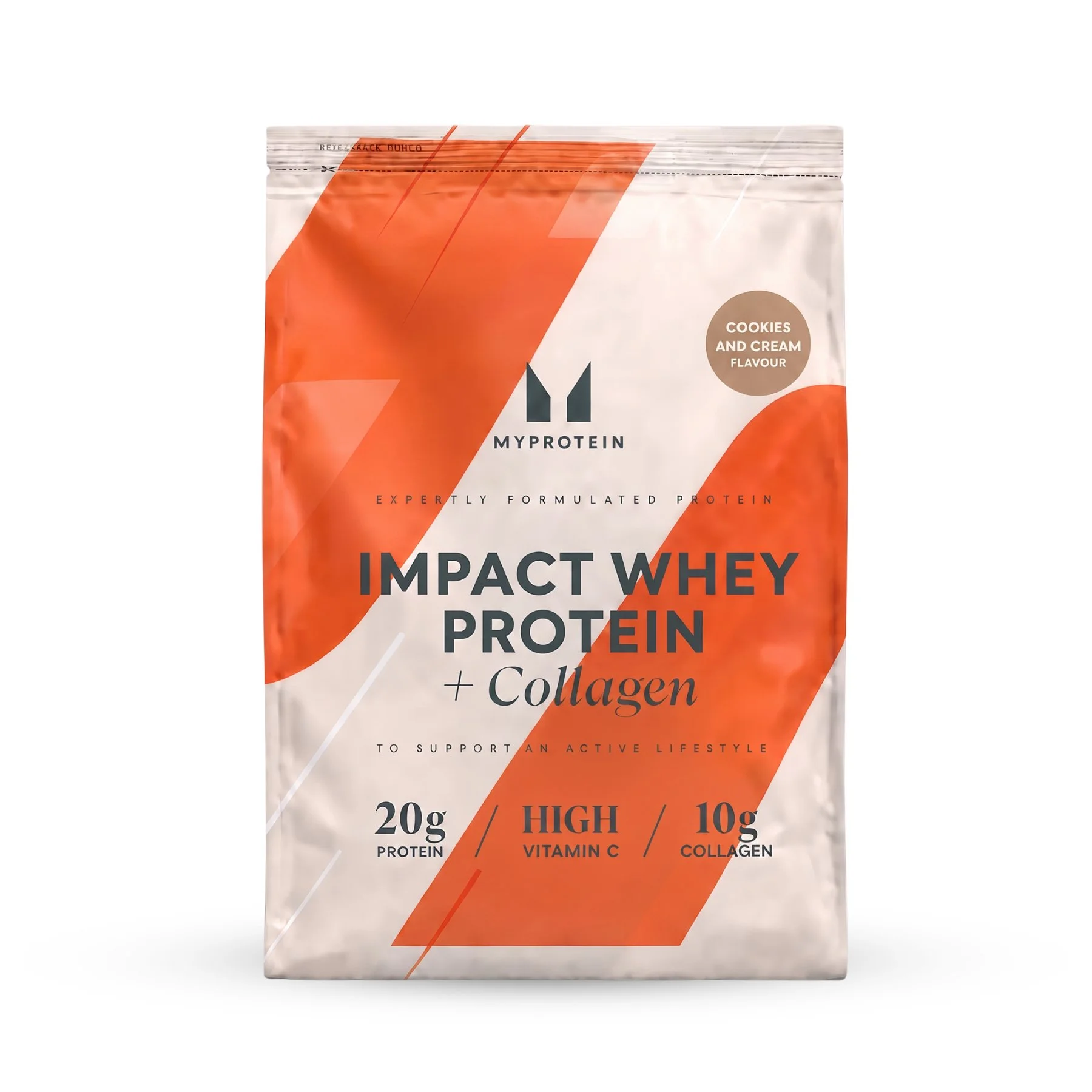 Impact Whey Protein - 2340g - 90servings - Cookies and Cream (+Collagen) Slika 1