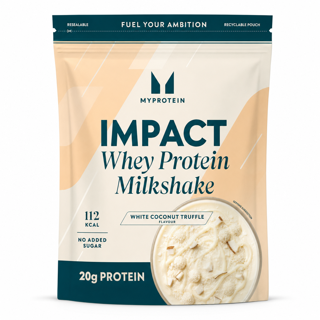 Impact Whey Protein Milkshake – White Coconut Truffle - 900G - 30servings - White Coconut Truffle Slika 1