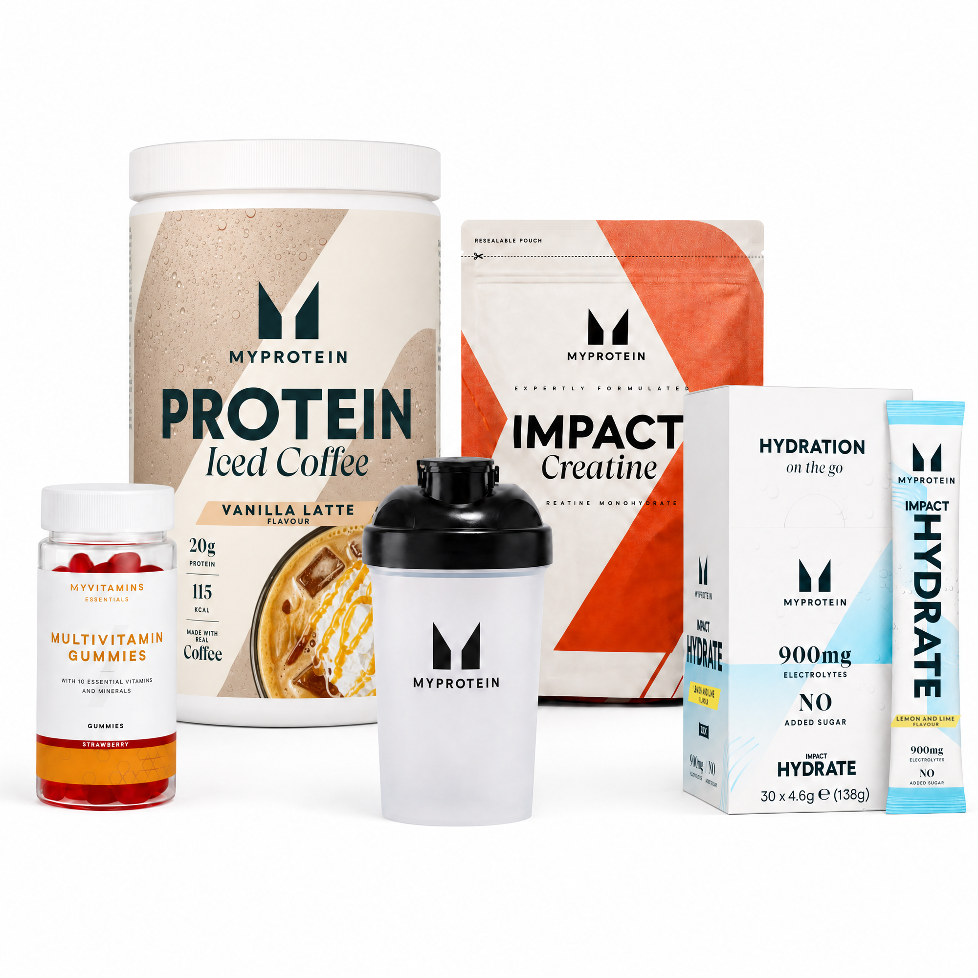 Impact Week Coffee Bundle - Lemon & Lime - 20servings - Iced Vanilla Latte Slika 1